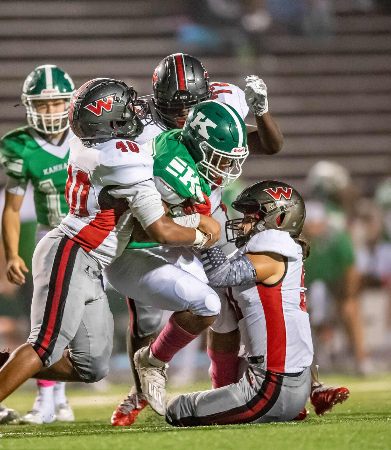 The Wolverines defeated the Wonders 19-18.